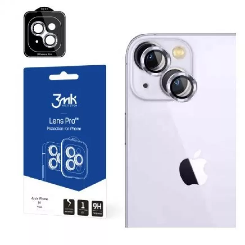 3MK Apple iPhone 14 Lens Protection Pro viola