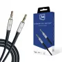 3MK cavo AUX jack 3,5 mm - jack 3,5 mm, 1 m, nero