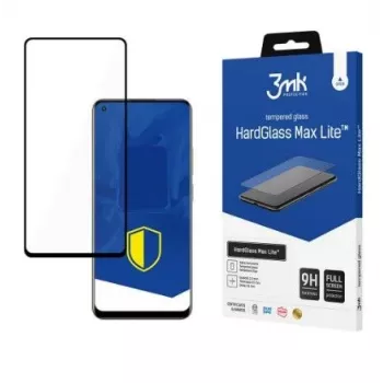 3MK Pellicola protettiva HardGlass Max Lite in vetro temperato per Realme 11 - nero