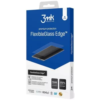 3MK Samsung Galaxy S21 Ultra 5G FlexibleGlass Edge nero