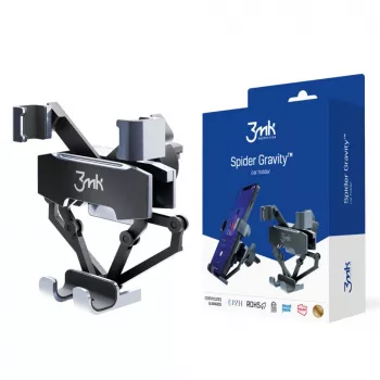 3MK Spider supporto da auto a gravità nero