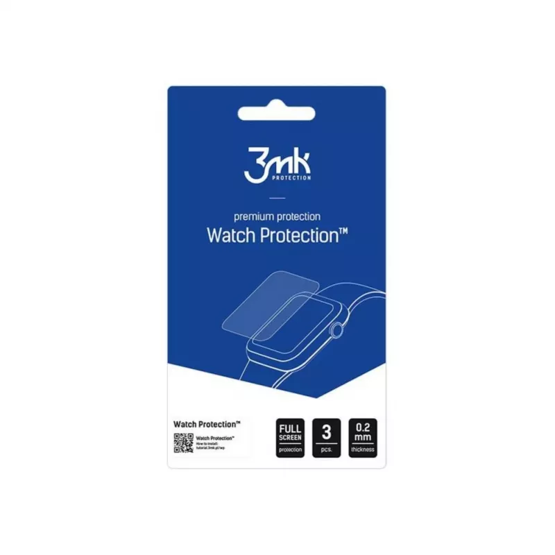 3MK Watch Protection FlexibleGlass vetro ibrido per Garmin Forerunner 165