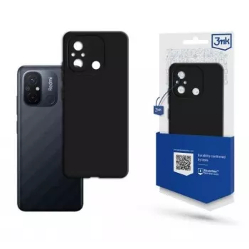 3MK Xiaomi Redmi 12C Custodia opaca nera