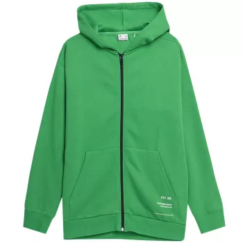 4F felpa girocollo uomo Deep Green SS23 Regular Fit taglia S