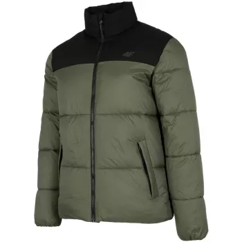 4F Giacca imbottita da uomo color kaki H4Z22 KUMP005 43S