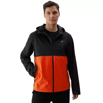 4F Giacca tecnica uomo M444 rosso XL - Giacca da trekking impermeabile traspirante