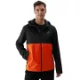 4F Giacca tecnica uomo M444 rosso XL - Giacca da trekking impermeabile traspirante