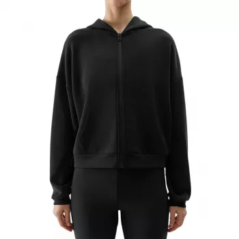 4F Donna F1002 Felpa Nero Intenso M