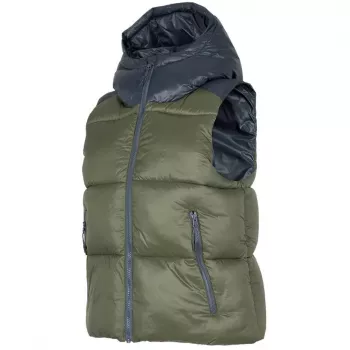 4F gilet imbottito donna khaki H4Z22 KUDP004 43S taglia M