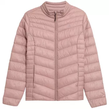 4F giacca trapuntata donna rosa chiaro H4Z21 KUDP002 56S