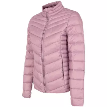 4F Giacca trapuntata donna H4Z22 KUDP002 lilla chiaro taglia S