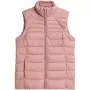 4F donna gilet imbottito rosa chiaro H4Z21 KUDP001 56S taglia S