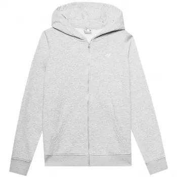 Felpa donna 4F F0956 Cool Light Gray Melange taglia S