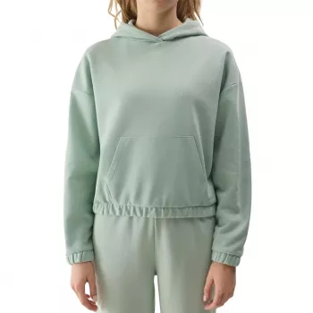 4F felpa donna F1057 verde chiaro taglia M