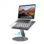 4smarts ErgoPro supporto per laptop/tablet (grigio, alluminio, pieghevole, 10-17