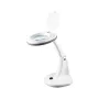 5D 6W Rebel lente d'ingrandimento da tavolo con luce, 6500K