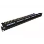A-LAN Alantec PK012 patch panel 1U 24 porte RJ45 Cat.5e UTP nero
