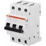 ABB 2CDS253001R0024 interruttore automatico magnetotermico tripolare 2A curva C 6kA