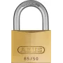 ABUS 65/50 KD Lucchetto – corpo massiccio in ottone, archetto in acciaio temprato, a chiave unica