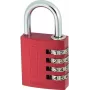 ABUS ABVS48813 Lucchetto massiccio in ottone con archetto in acciaio temprato, 45 mm, con chiave, 2 chiavi