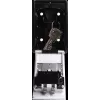 ABUS KeyGarage 787 BIG portachiavi di sicurezza e organizer acciaio nero/argento (84928)
