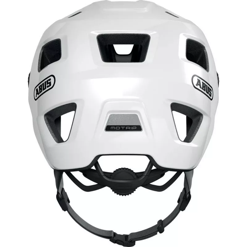 ABUS MoTrip Casco, bianco lucido, taglia L (64710)