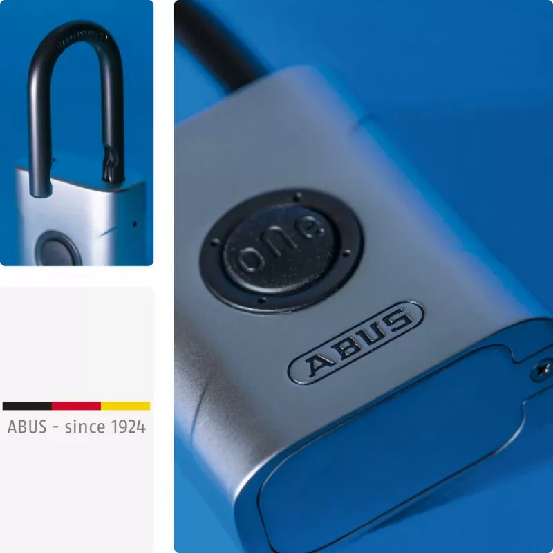 ABUS Security-Center ABEO10010 lucchetto Bluetooth, argento