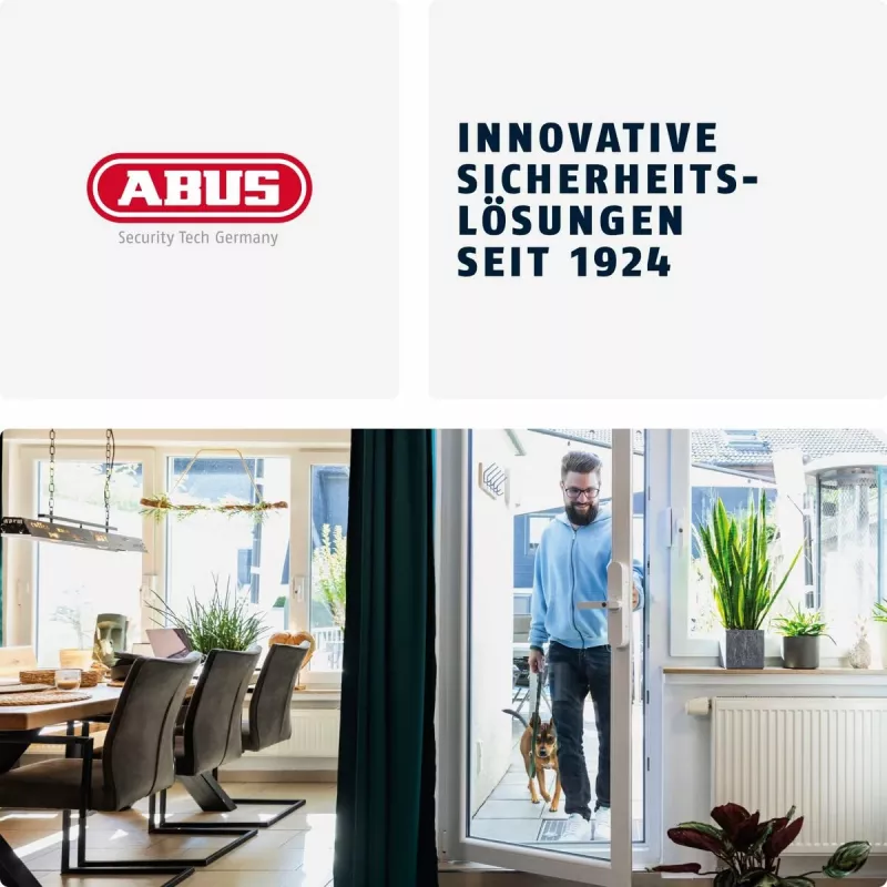 ABUS Security-Center ABEO10010 lucchetto Bluetooth, argento