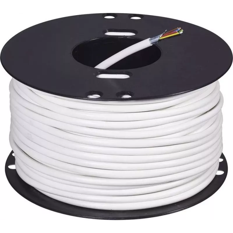 Cavo d'allarme ABUS Security-Center AZ6360 50m bianco 8 conduttori PVC