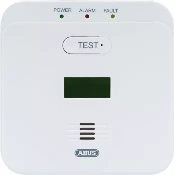 ABUS Security-Center COWM510 rilevatore di monossido di carbonio con display LCD – bianco (EN 50291-1)