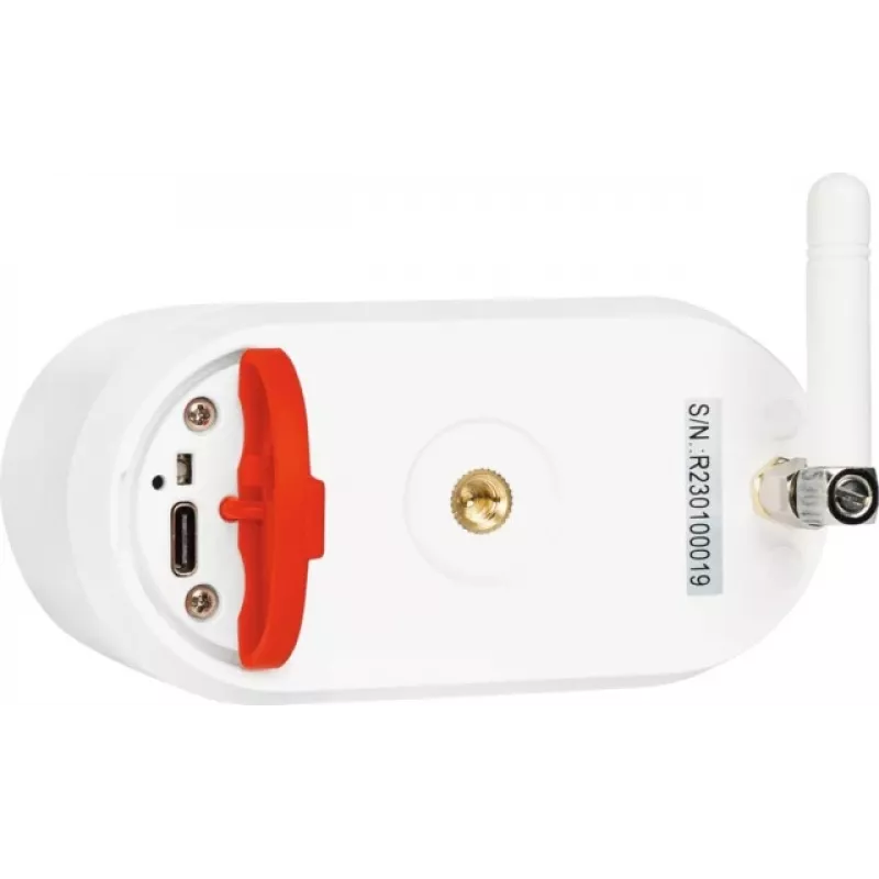 ABUS PPIC91520 telecamera di rete aggiuntiva per ABUS Battery Camera Pro, per interni ed esterni, resistente alle intemperie, colore giorno e notte