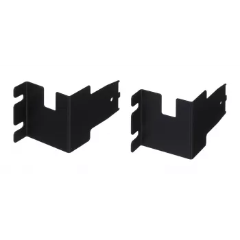 ACAR 504WF Ciabatta con protezione da sovratensione EMI/RFI, 5 prese Schuko, cavo 3 m, nero