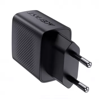 Caricabatterie da parete ACEFAST A82 GaN USB-C PD 20W - nero