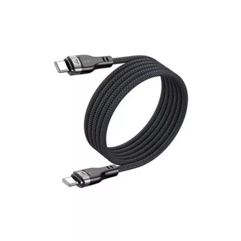Acefast C11-03 cavo 3in1 USB-C a USB-C 100W 480Mbps 1,2m nero