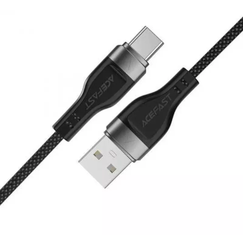 ACEFAST C11-04 Cavo magnetico intrecciato USB-A a USB-C 3A 1,2 m nero