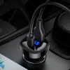 ACEFAST caricabatterie auto 66W USB Type-C / USB, PPS, Power Delivery, Quick Charge 4.0, AFC, FCP nero (B4 black)