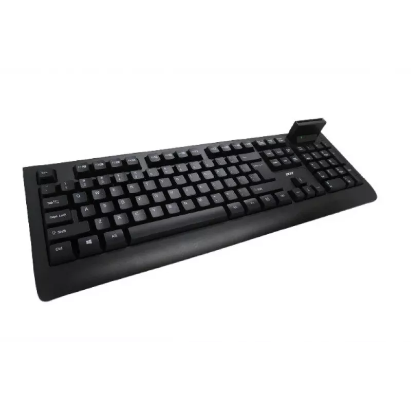 Acer AKW320 tastiera con filo con lettore smartcard, layout US-International, nera
