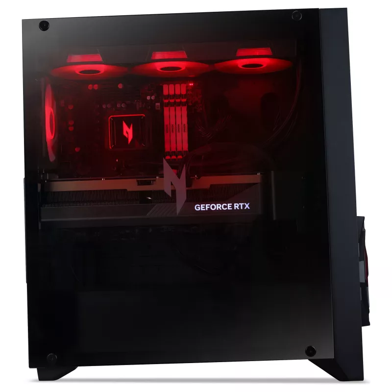 Acer Nitro 70 N70X3D-100 PC desktop gaming, AMD Ryzen 7 9800X3D, 32GB DDR5, 1TB SSD, RTX 5070, Windows 11 Home