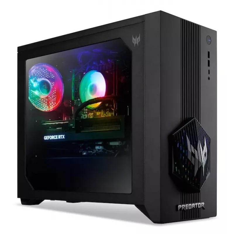 Acer Predator Orion 3000 PO3-665 PC desktop da gaming - Intel Core Ultra 7 265F, 32GB DDR5, 1TB SSD, NVIDIA GeForce RTX 5060, Windows 11 Home