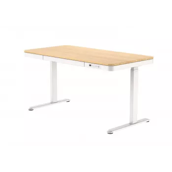 ACJ ACTIVEJET Scrivania regolabile in altezza elettrica 120x60 ET119S bianco/rovere