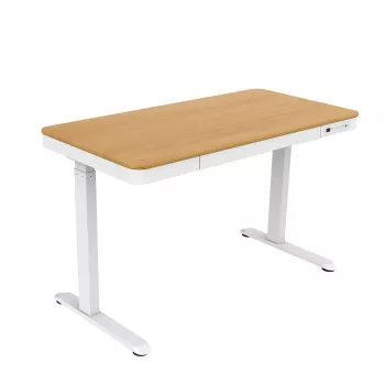 ACJ ACTIVEJET Scrivania regolabile in altezza elettrica 120x60 ET119S bianco/rovere