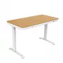 ACJ ACTIVEJET Scrivania regolabile in altezza elettrica 120x60 ET119S bianco/rovere
