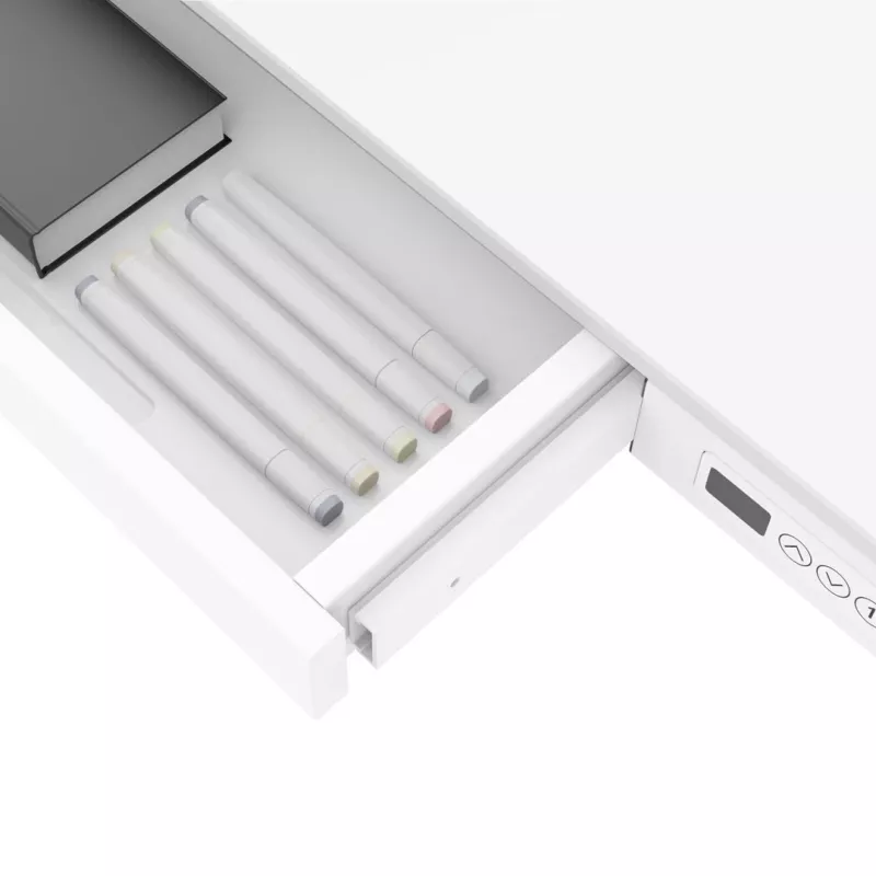 ACJ ACTIVEJET scrivania regolabile elettricamente in altezza ET119S 120x60 cm bianca