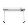 ACJ ACTIVEJET scrivania regolabile elettricamente in altezza ET119S 120x60 cm bianca