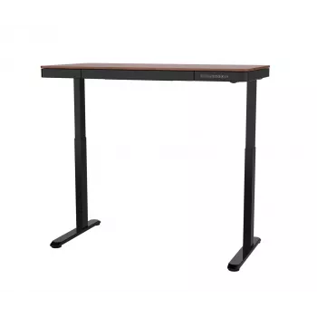 ACJ ACTIVEJET ET119S-CZ/O Scrivania elettrica regolabile in altezza 120x60 cm nero/noce