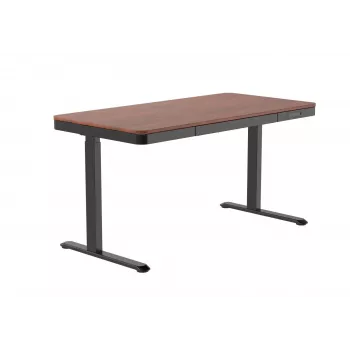 ACJ ACTIVEJET ET119S-CZ/O Scrivania elettrica regolabile in altezza 120x60 cm nero/noce