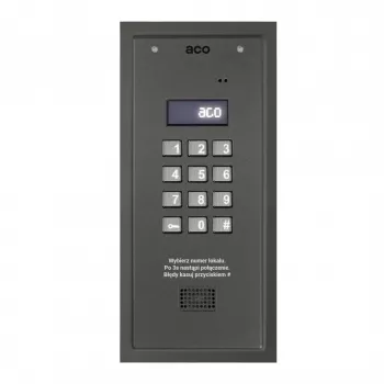 ACO CDNP7ACC ST (G3) Unità di controllo master e slave citofono digitale