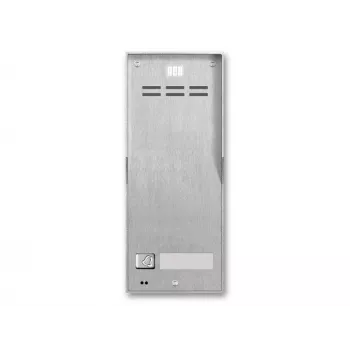 ACO FAM-P-1NPACC NT posto esterno citofonico a parete con lettore RFID per 1 appartamento, argento