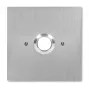 ACO INS-OB-60 pulsante contatto di chiusura illuminato a filo, acciaio inox, per scatola di installazione elettrica O60