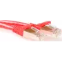 ACT cavo patch rosso Cat6a S/FTP PiMF 1,50m IB5051